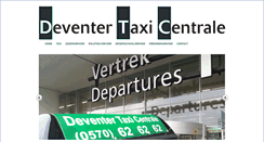 Desktop Screenshot of deventertaxicentrale.nl